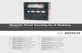 Modular Panel Housing for 6 Modulesresource.boschsecurity.com/documents/Installation_Manual_all... · Bosch Sicherheitssysteme GmbH 4.998.153.994 | 5.0 | 2011.06 cs da de el en es