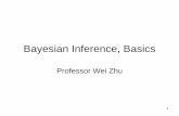 Bayesian Inference, Basics - Stony Brookzhu/ams570/Bayesian_Basics.pdf · Bayesian Inference In Bayesian inference there is a fundamental distinction between • Observable quantities