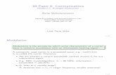 1B Paper 6: Communications - University of Cambridge · PDF file1B Paper 6: Communications Handout 2: Analogue Modulation Ramji Venkataramanan Signal Processing and Communications