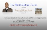 Dr. Elliott Mallory-Greene - Clover Sitesstorage.cloversites.com/wildewoodbaptistchurch/documents/ANOINTED...Dr. Elliott Mallory-Greene ... cleverly, unfairly, or unscrupulously –