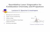 Lecture 6: Spectral Lineshapes - Princeton University broadening review Lorentzian form “lifetime limited ” Typical value of 2γ A ~ 0.1cm-1/atm (or 0.3x1010s-1/atm) A type of