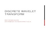 DISCRETE WAVELET TRANSFORM - Telkom Universitydedyrw.staff.telkomuniversity.ac.id/.../Microsoft-PowerPoint-Materi... · INTRO Performing the Continues Wavelet Transform (CWT) on a
