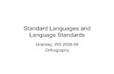 Standard Languages and Language Standards - Fehler/Fehler · An English Rebus Text. ... combined the Roman alphabet (a b c d e f g h i k l m n o p q r s t v x y z) with a number of