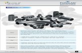 Butt Weld Fittings - Forxar Industries – Quality at Core Fittings ASME B16.9.pdf · asme b16.9 asme b16.28 asme b16.25 mss sp-75 din2605 jisb2311 ... a b 90 deg elbow 45 deg elbow