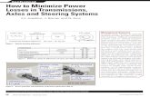 How to Minimize Power Losses in Transmissions, Axles · PDF fileHow to Minimize Power Losses in Transmissions, ... Calculation of Gear Losses Simple formulations for the calculation