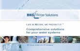 Comprehensive solutions for your water systems - Αρχικη · 5% of income invested in R&D Comprehensive solutions for your water systems LIFE IS WATER - WE PROTECT IT ... Own