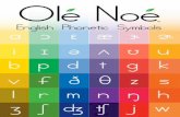 English Phonetic Symbols - Speech-Language - Olé - Olé énoé.com/ipa/ole-noe-ipa-  · PDF fileEnglish Phonetic Symbols contains 41 phonemes: ... Often cited as an Irish modification