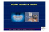Magnetic inductance Solenoids - Universitetet i oslofolk.uio.no/ravi/cutn/elec_mag/16_maxwell_difform.pdfBdA 0 G’L f Mi A BdA 0 Gauss’s aw or Magnetism B CA dd Ed BdA dt dt Faraday’s