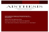 AISTHESIS - Stanford Classics · Aisthesis in 2017 - until then, valete and χαίρετε! The 2016 Aisthesis Team. ... ora cacumen habet: remanet nitor unus in illa. (Met. 1.527-529;