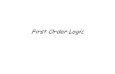 First Order Logic - Kent State Universityjin/Discrete10Spring/L01.pdfFirst Order Logic. Propositional Logic • A proposition is a declarative ... Truth table: • Logical operators