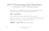 1. Photoresist : DUV CAR stevebrainerd1... · PDF file1. Photoresist : DUV CAR processing •Why DUV ?? Less diffraction with shorter wavelengths and less impact on depth of focus