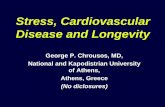 Stress, Cardiovascular Disease and Longevity Selye The general adaptation syndrome (the stress syndrome) (1907-1982) Diseases of adaptation, Distress vs. Eustress STRESS CONCEPTS G.P.