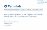 Multiphysics Analysis of RF Cavities for Particle ... · Multiphysics Analysis of RF Cavities for Particle Accelerators: Perspective and Overview ... Lorentz forces exerted on the