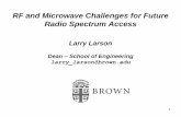 RF and Microwave Challenges for Future Radio Spectrum …radioclubofamerica.org/wp-content/uploads/2016/02/8-RCA-Nov-2015... · RF and Microwave Challenges for Future Radio Spectrum