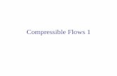 Compressible Flows 1 - LTH · Issues related to compressible flows ... Compressible flow. 6. ... Nozzle flow • Convergent m =ρ ...