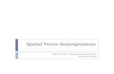 Spatial Vector Autoregressions - Purdue University Vector Autoregressions ... `The basic model without contemporaneous spatial lags ... `If λ=1, the data is spatial nonstationaryPublished