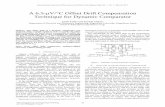 A 6.5-μV/°C Offset Drift Compensation Technique for Dynamic Comparator€¦ ·  · 2013-05-10A 6.5-μV/°C Offset Drift Compensation Technique for Dynamic Comparator . ... 180-nm