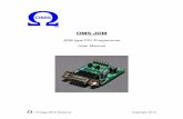 OMS JDM User Manual€¦ ·  · 2013-07-18PICpgm is very nice little program and still actively maintained. It also has the best device support. While WinPic is easy to use and useful
