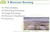 9 Remote Sensing - TU Braunschweig · •Theodolite: measuring both ... 9.1 Physical Basics electrical field distance magnetic field M E c ν: frequency speed of light λ: wavelength