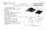 IRPT1060 - Semiconductor & System Solutions - Infineon … ·  · 1998-09-21control system IRPT1060C. IRPT1060 ... generated user-provided PWM controller for inverter IGBT ... microprocessor