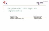 Programmable THP Analysis and Implementation ·  · 2005-03-11Study implementation issues for fixed vs. ... In the extreme case, the implementation complexity of a ... Both Vareljian’s