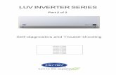 LUV INVERTER SERIES - Aircon Experts | Air Conditioning … A… ·  · 2016-04-04LUV INVERTER SERIES. Self-diagnostics and Trouble-shooting. ... 8% MONO-INV-09-HP-IZ: ... LOUVRE