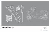 Carnet d’entretien - Peugeot Scooters 125AC... · Tabla de las revisiones periódicas ... incluso parcial, está prohibida, sin la autorización escrita de Peugeot Scooters 3/7