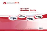 Ф2.5 • Φ3.5 Audio Jack - Singatron · Audio Jack Ф2.5 • Φ3.5. www ... Plastic Part Metal Full Metal Spring Rear Cover Spring ... Singatron reserves the right to make any changes