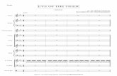 Score EYE OFTHETIGER - Scuola Dame  · PDF file · 2015-04-02Drum Set Piano Harp ∑ ∑ ∑ ... Survivor @2015 ... EYE OF THE TIGER 9 % % > % % >