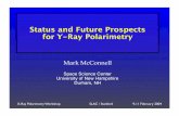 Status and Future Prospects for Υ-Ray Polarimetry presentations... · PDF fileStatus and Future Prospects for Υ-Ray Polarimetry. ... RHESSIhas an array of nine large-volume(300cm3)