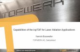 Capabilities of the icpTOF for Laser Ablation … of the icpTOF for Laser Ablation Applications ... • ESI NewWave ... Multimodal Registration Using Laser Ablation ICP-Mass Spectrometry