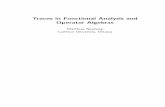 Traces in Functional Analysis and Operator Algebrasphil/Ottawa.Traces.07.talks/neufang_traces.pdf · Traces in Functional Analysis and Operator Algebras ... {Ruan. Z (fg) d = Z fd