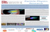 Particle Physics Research -  · Particle Physics Research Particle physics is the study of the fundamental building blocks of matter and how they ... The Bristol Particle Physics