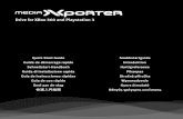 Drive for XBox 360 and Playstation 3static.highspeedbackbone.net/pdf/Iomega-Media-Xporter-Install.pdf · 3. Si votre Playstation ne trouve pas automatiquement les fichiers multimédia,