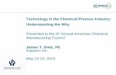 Technology in the Chemical Process Industry: … Inc. Technology in the Chemical Process Industry: Understanding the Why Presented to the 3rd Annual American Chemical Manufacturing