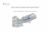Gas turbine based power generation - Stanford University cantwell/AA283_Course_Material/...Ideal Gas Turbine Power Generator. f= τ λ−τ λ τ f−τ λ Example, let Gas Turbines