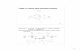Chapter 22. Carbonyl Alpha-Substitution Reactions 22. Carbonyl Alpha-Substitution Reactions O! !' # ' #' H O carbonyl O H O ... CH O X2, H+ C CX O ... 3C22CH2 H H3 C2-O C CO2Et C O
