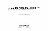 Jean J. Labrosse - NXP Semiconductors ISBN: 978-0-9823375-5-4. 5 Table of Contents Part I: μC/OS-III – The Real-Time Kernel ... Chapter 18 Porting μC/OS-III ...