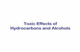 Hydrocarbons and alcohols 2008 - unc.edu · Cancer Classification ... hydrocarbons. α 2u is a low ... • Acute animal exposure tests, such as the LC50 and LD50 tests in rats, mice,