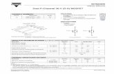 Dual P-Channel 30-V (D-S) MOSFET - Vishay Intertechnology · Vishay Siliconix Si7923DN Document Number: 72622 S-83050-Rev. C, 29-Dec-08 1 Dual P-Channel 30-V (D-S) MOSFET FEATURES