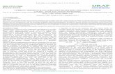 ISSN 2229-3566 Review Article  · Prin. K. M. Kundnani College of Pharmacy, Department of Pharmaceutics, Plot No 23, ... the nanosponge drug solubilization efﬁciency; drug concentration