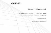 SUO UM 990-2233 MN01 EN - APC by Schneider Electric RT 2400/3000 VA Tower/Rack-Mount UPS User Manual 3 ... POWER SUPPLY 2400 24A 2.4KVA ... Use one of the following cable types to