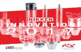 INNOVATION 2017 - Nikken World€¦ · Mini-Mini Advanced α Chuck ... CNC Rotary Tables NIKKEN I/O NCT200 Ultra Big Bore ... of absolutely any movement or ‘pulling-out’ of the