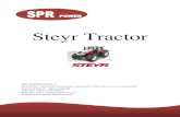 Steyr Tractor · 3 key spr no. oem no. description tractor models 1 spr1260037 - main bearing set 030 540.545.548 2 spr60038 - con. rod bearing std.