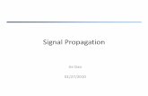 Signal Propagation - SRM Institute of Science and … Isotropic Signal Propagation • In free space, receiving power proportional to 1/d² (d = distance between transmitter and receiver)