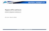 Specification - RS Components Internationaldocs-europe.electrocomponents.com/webdocs/0b34/... · ITEM SYMBOL CONDITION SPECIFICATION UNIT Vin1(V) (DC-IN) BRT-ADJ RL1,2(㏀) RL3,4(㏀)