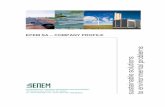 EPEM SA – COMPANY PROFILE · 4 THE COMPANY GOAL Success criteria for EPEM depend on the implementation of sustainable solutions for environmental problems. EPEM is seeking for solutions