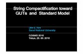 String Compactification toward GUTs and Standard Model · String Compactification toward GUTs and Standard Model ... SUSY GUTs and SSM, ... Higher twist sectors include sub-lattice