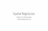 Spatial Regression - stat.ipb.ac.id Spatial Statistics/P7... · Spatial Regression in R Example: Housing Prices in Boston CRIM per capita crime rate by town ZN proportion of residential