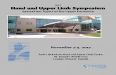 2017 Hand and Upper Limb Symposium · PDF file2017 Hand and Upper Limb Symposium Specialized Topics of the Upper Extremity November 3-4, 2017 Roth Ι McFarlane Hand and Upper Limb